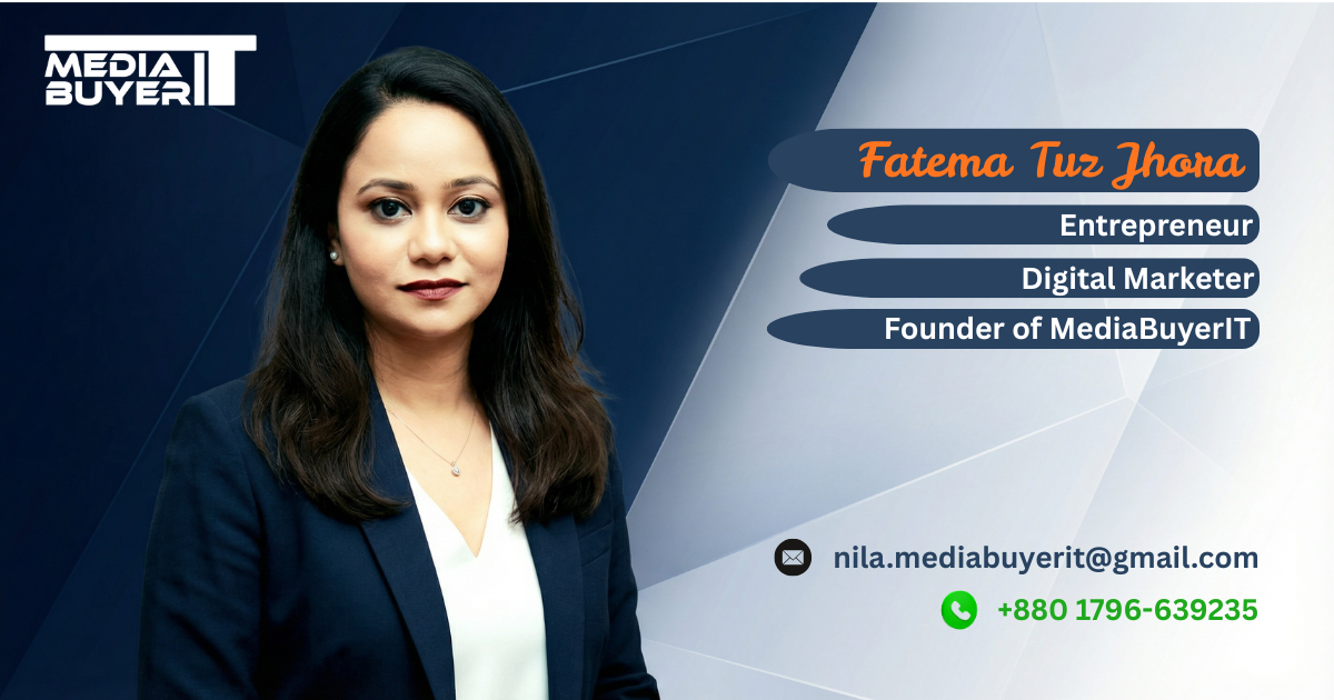 Fatema Tuz Jhora Portfolio Banner